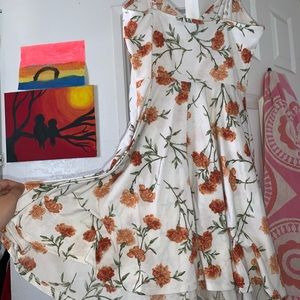 Floral Skater Dress